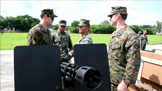 Filipinas recebem armas dos EUA para combater terrorismo