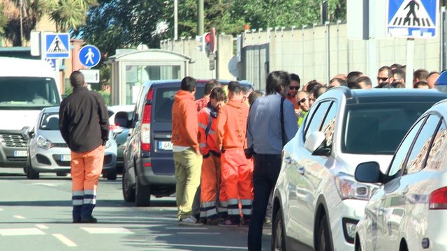 Casi el 100% de los estibadores secunda la huelga