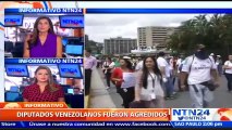 Periodista denuncia ataque a la prensa por parte de la Guardia Nacional mientras cubría el ‘plantón’ opositor en Venezue