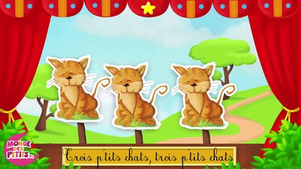 Trois petits chats - Comptines