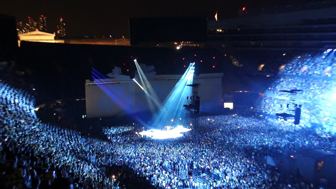 U2 In the Name of Love - Joshua Tree Tour Chicago 2017