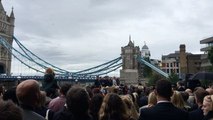 Minute's Silence Called at Vigil for London Attack Victims