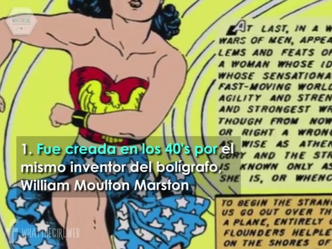 10 Cosas que necesitas saber sobre LA MUJER MARAVILLA