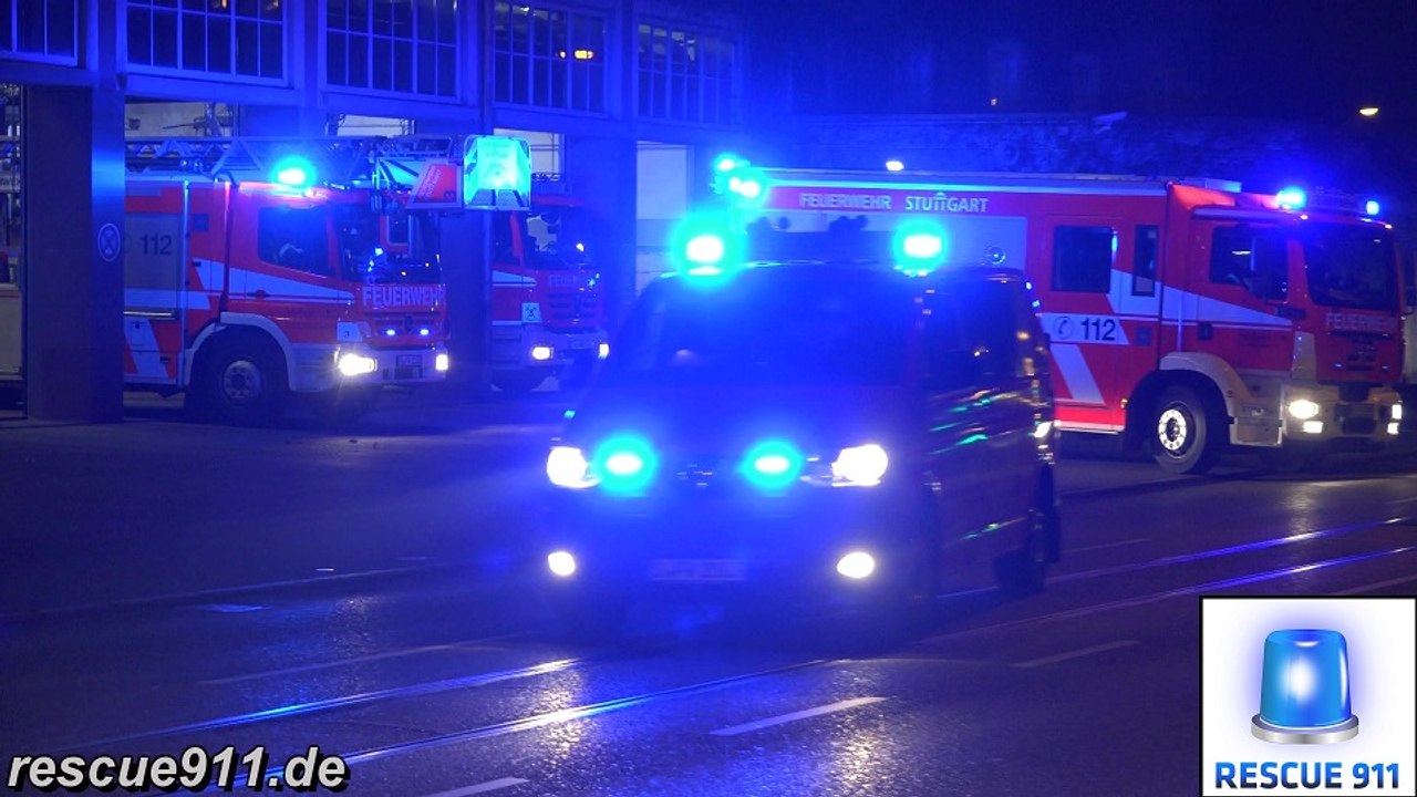 [Gong] D-Dienst + Löschzug BF Stuttgart FW 3 Bad Cannstatt