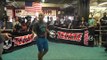 Boxing Star Miguel Cotto jumps rope Ready For Fight Night - cotto vs geale