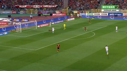 Ladislav Krejci Goal - Belgium vs Czech Republic 1-1  05.06.2017 (HD)