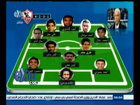 #غرفة_الأخبار | تعرف على تشكيل الزمالك في مباراته مع النجم الساحلي في إياب نصف النهائي