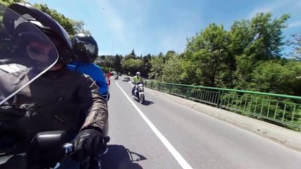 Vidéo calée sur la musique de la Goldwing