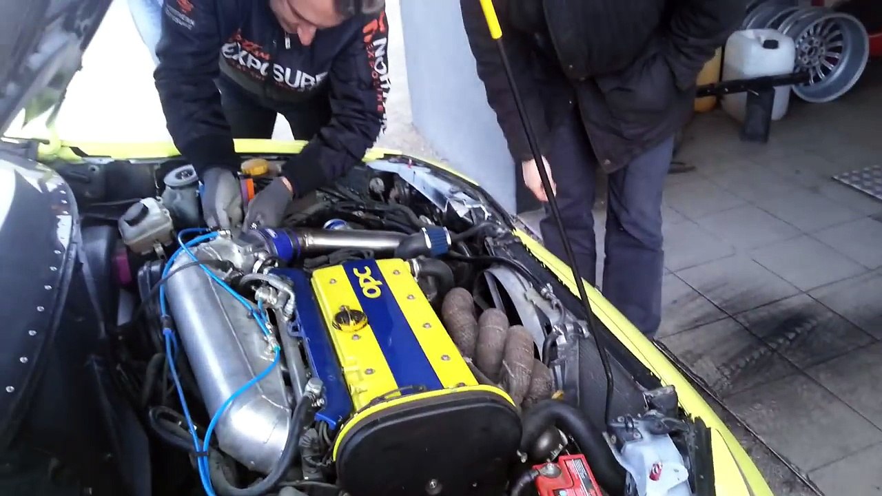 Opel Astra Bertone 2.0 turbo dyno run