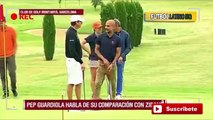 La Broma de Pep Guardiola cuando  lo Comparan con Zinedine Zidane