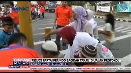 Partai Perindo Bagikan Takjil ke Sejumlah Daerah