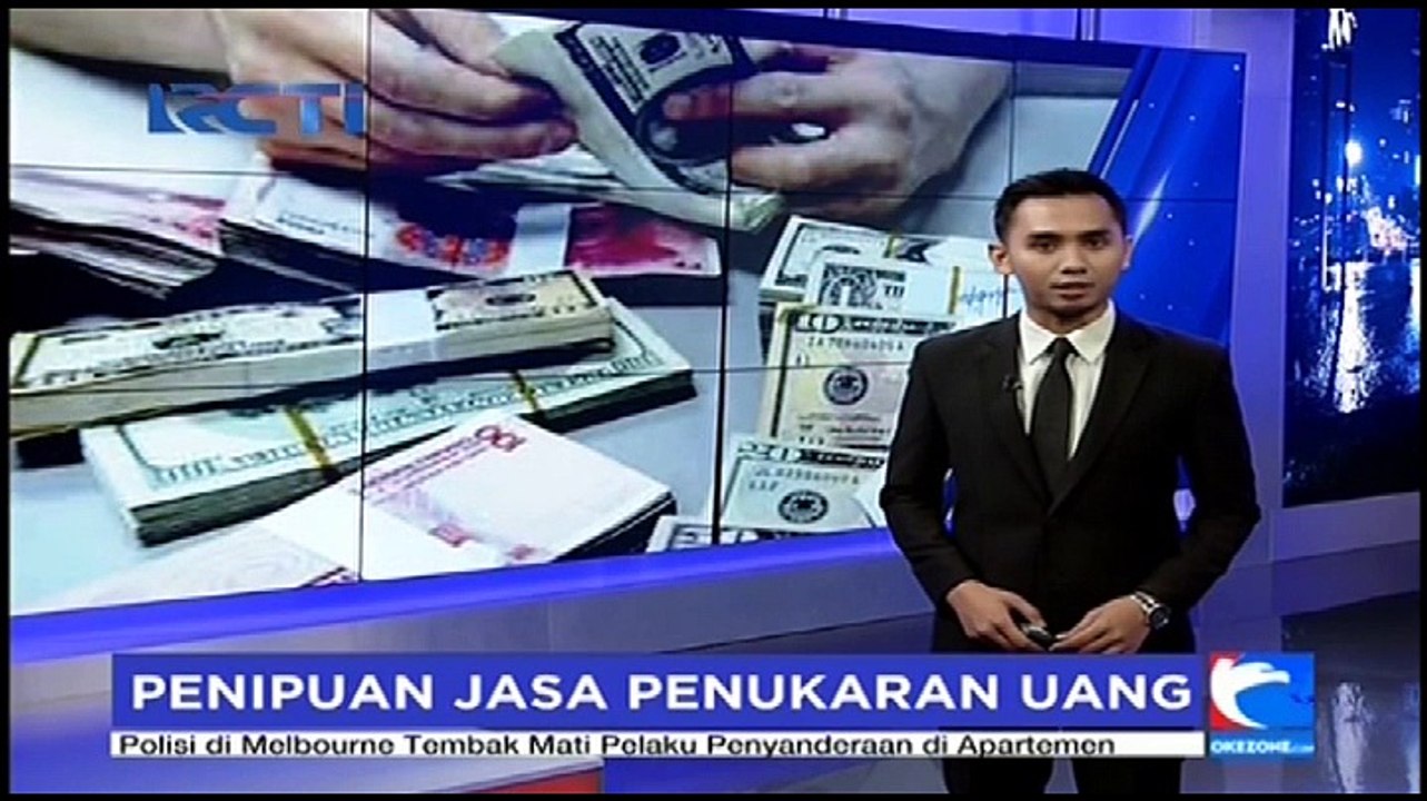 Penipuan Jasa Penukaran Uang