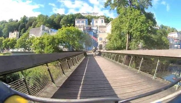 Raid VTT Transbrac 2017, les remparts d'angoulême