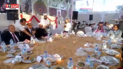 إحياء ذكرى العاشر من رمضان بحضور محافظ وقيادات مطروح بالخيمة الرمضانية