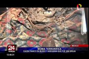 México: momia encadenada causa pánico en museo de Guanajuato