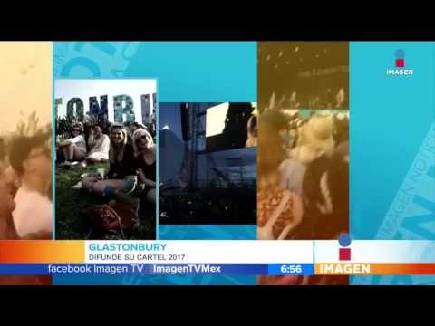 Difunden cartel de Glastonbury: Katy Perry, Bee Gees y más | Imagen Noticias con Francisco Zea