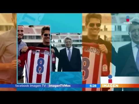 Tom Cruise visita estadio del Atlético de Madrid | Imagen Noticias con Francisco Zea