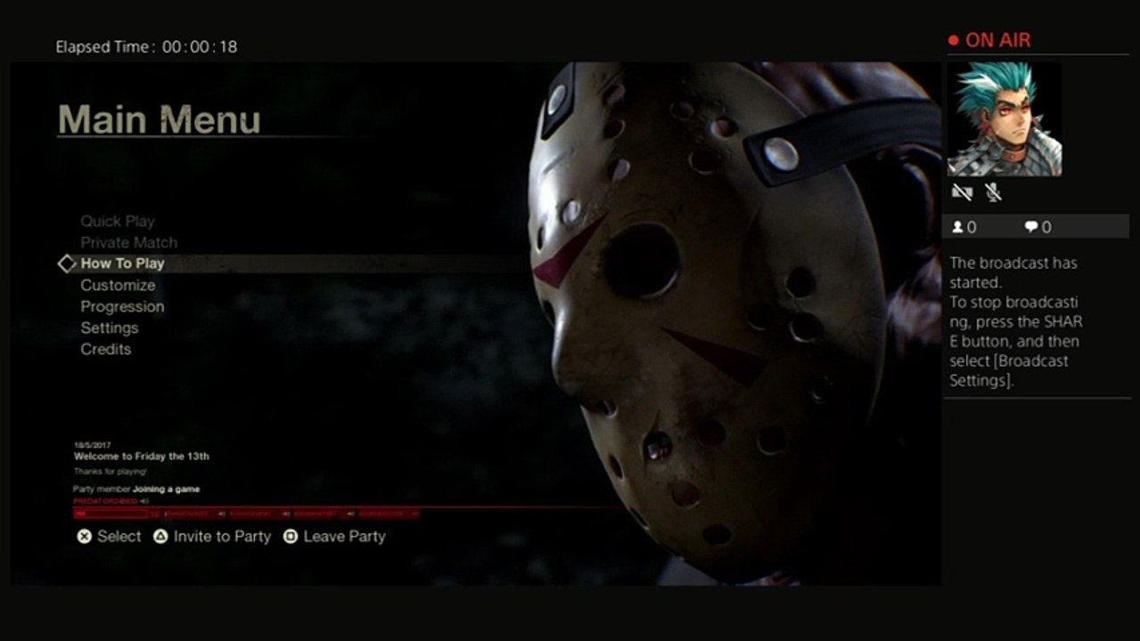 PREDATOR245933's Live PS4 Broadcast