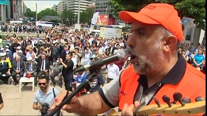 Çöp Bidonlu Müzik Ziyafeti