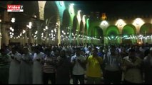 دعاء صلاة التراويح من جامع عمرو بن العاص فى العاشر من رمضان