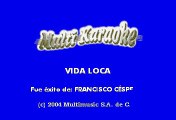 Francisco Cespedes - Vida Loca (Karaoke)