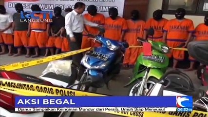 Descargar video: Belasan Pelaku Begal Ditangkap