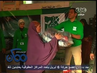 #ممكن | #جمعية_مصر_الخير وجهودها في توصيل وجبات ساخنة و بطاطين للأهالي