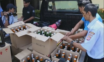 Ribuan Miras & Ratusan Ribu Petasan Diamankan Polisi