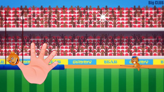 Mega Gummy bear crying stuck in cave finger family song and nursery rhymes for kids Gummy Bear Fun