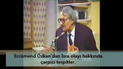 Ercümend Özkan'dan İsra olayı hakkında çarpıcı tespitler...