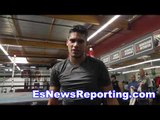 Zurdo Ramirez after some greta sparring in oxnard - EsNews