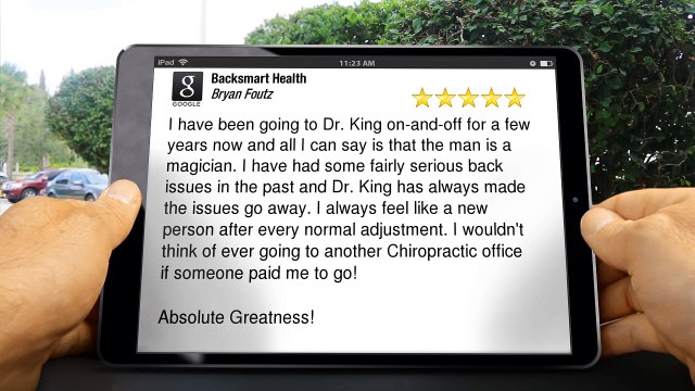 Backsmart Health Chiropractic Cumming Amazing 5 Star Review by Bryan Foutz
