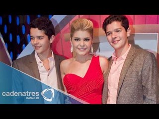 Itatí Cantoral se siente orgullosa de que sus hijos hayan debutado en televisión
