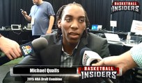 Michael Qualls: 2015 NBA Draft Combine