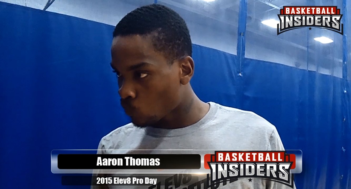 Aaron Thomas - 2015 Elev8 Pro Day