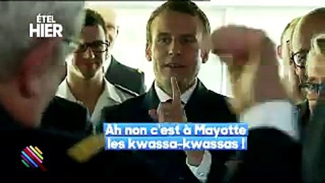 Emmanuel Macron fait une blague douteuse sur les kwassa-kwas