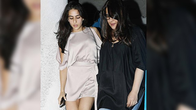 Sara Ali Khan And Amrita Singh SPOTTED With Sushant Singh Rajput