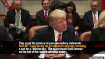 Trump Promotes Original ‘Travel Ban,’ Eroding His Legal Case