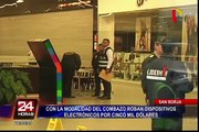 San Borja: asaltantes se llevaron más de 5 mil soles de tienda de productos electrónicos