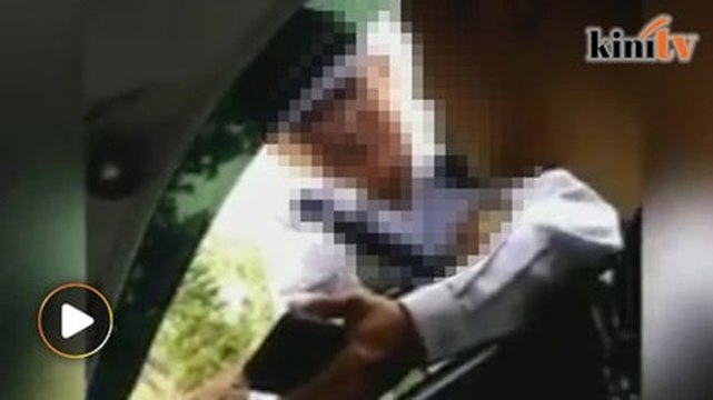 Pemandu 'salam' rasuah diburu polis