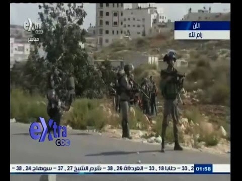 #غرفة_الأخبار | ‫شاهد…قوات الاحتلال تطلق قنابل الغاز  في رام الله