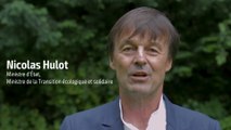 Nicolas Hulot adresse un message au Canada, pays hôte de la journée mondiale pour l'environnement