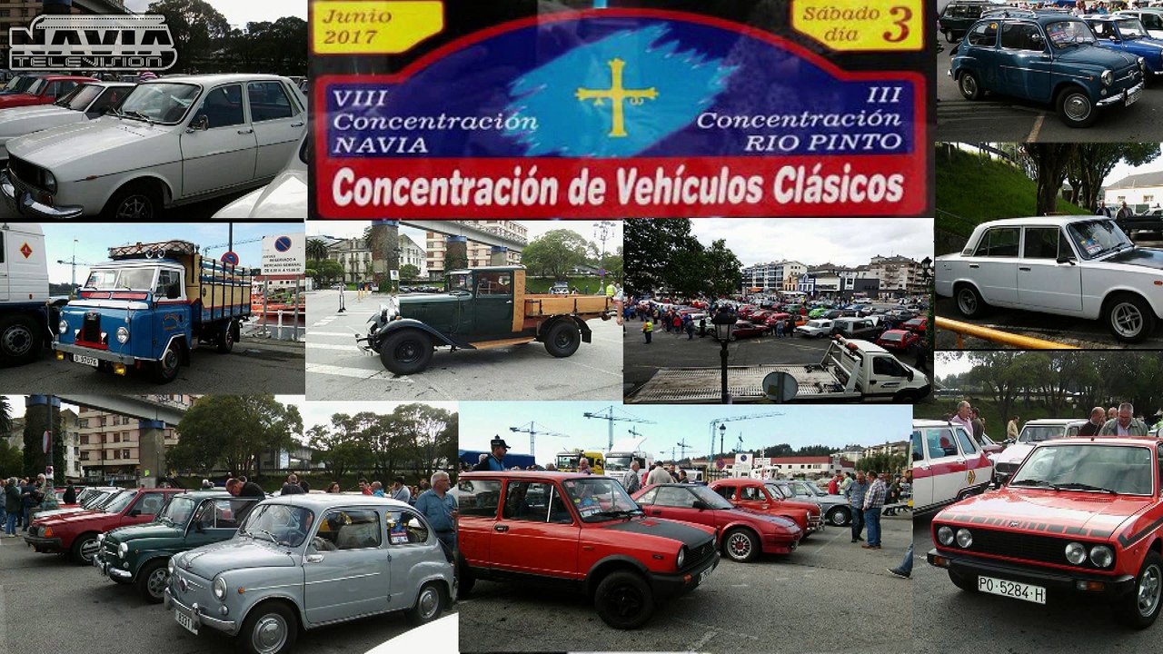 VIII Concentración de Coches Clasicos NAVIA 2017