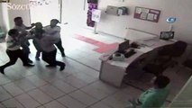 Kadın doktora saldırı kamerada