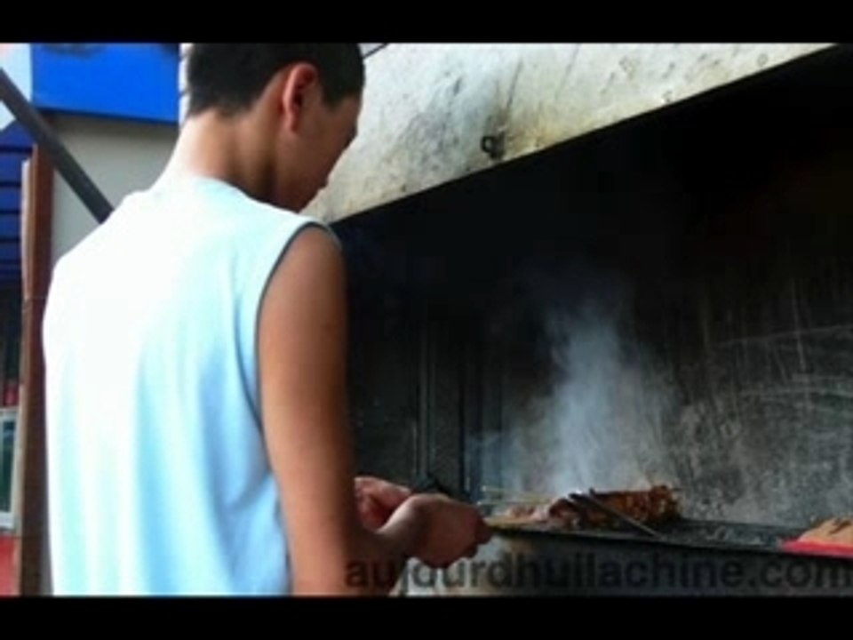 prépare les brochettes