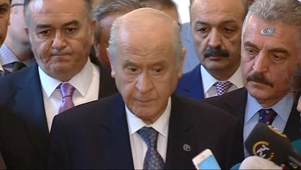 MHP Lideri Bahçeli: "(İçtüzük Toplantısı) Liderlerin Böyle Teknik Aşamada Bir Araya Gelmeleri...