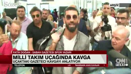 Arda Turan'ın Bilal Meşe'ye saldırısı sırasında uçakta neler oldu?