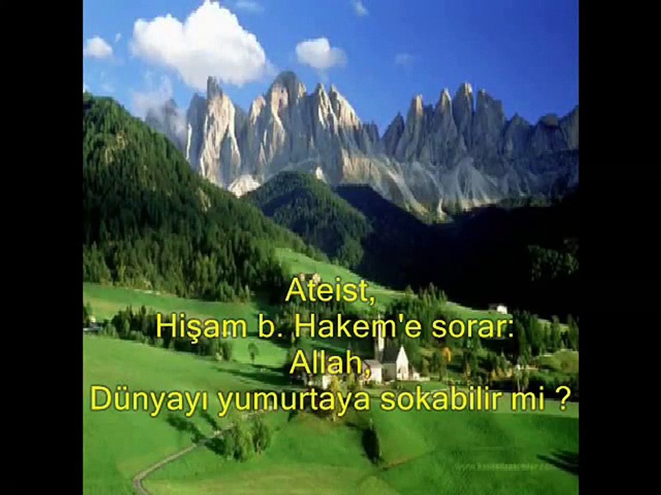 ATEİST, SORAR: ALLAH, DÜNYAYI YUMURTAYA SOKABİL...