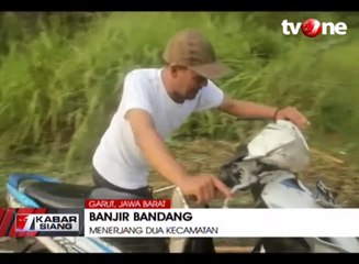 Banjir Bandang Terjang Dua Kecamatan di Garut