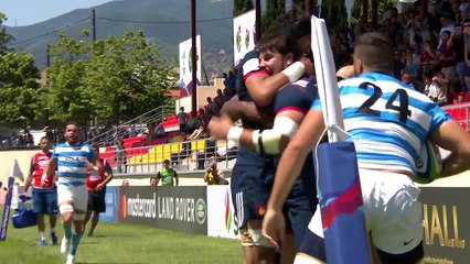 U20 HIGHLIGHTS: France stun Argentina with one point win